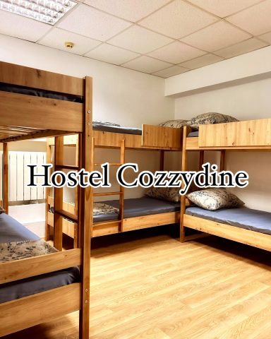 8 bed dormitory room